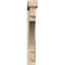 Ekena Millwork Merced Block Rough Sawn Bracket w/ Offset Brace, Douglas Fir, 6"W x 44"D x 44"H BKT0604X44X44MRC05RDF - alternate 3